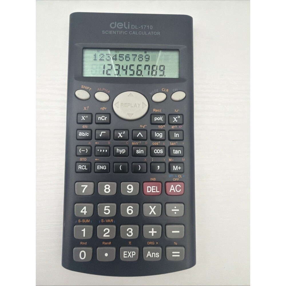 Deli DL-1710 Scientific Calculator Tested